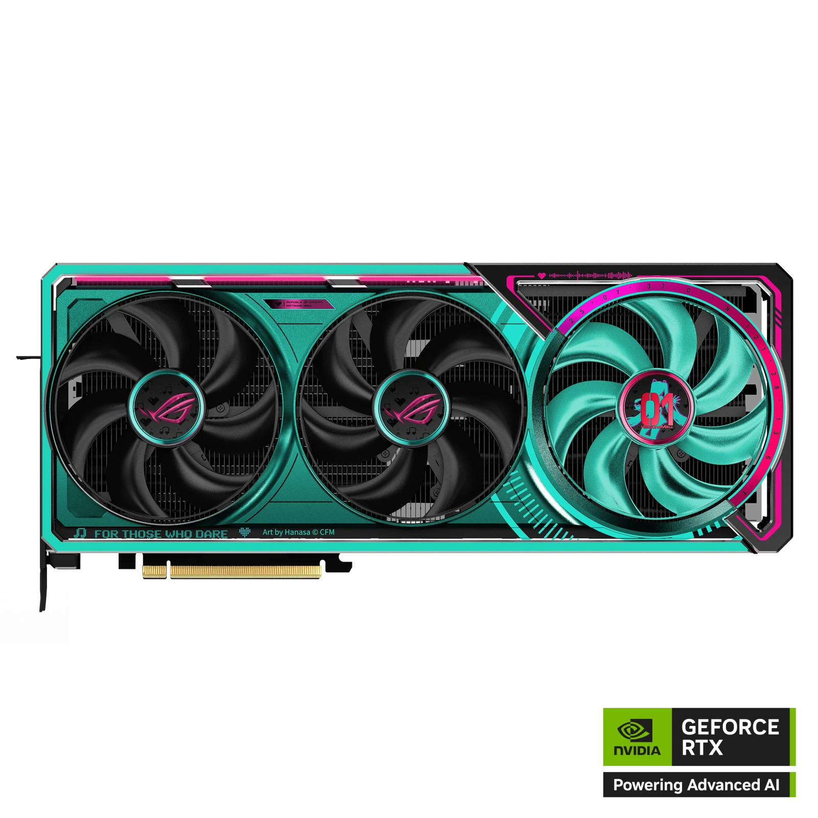 ASUS ROG Astral GeForce RTX 5080 16GB GDDR7 OC HATSUNE MIKU EDITION